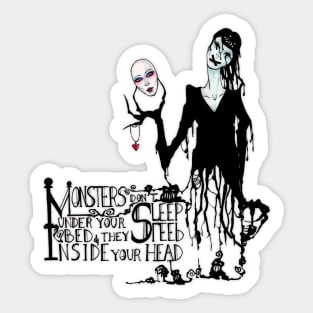 Monsters Don't Sleep... Sticker